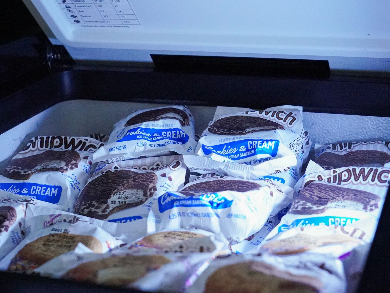 Anna's Frozen Treats freezer program selling premium ice cream sandwiches in Richmond, Va