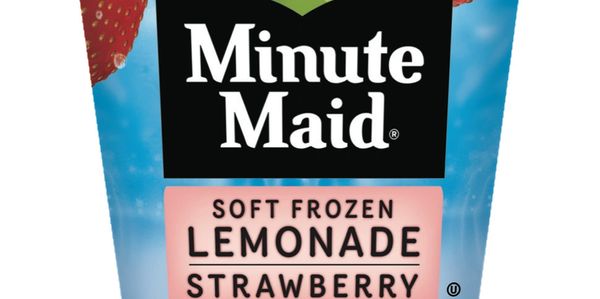 Minute Maid® Soft Frozen Lemonade in Strawberry flavor