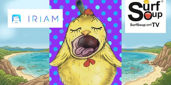 Eggoh character from Surf soup tv