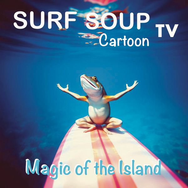 Donna Kay Lau teaching a live Surf Soup Open Studio art and storytelling class on Zoom.e
