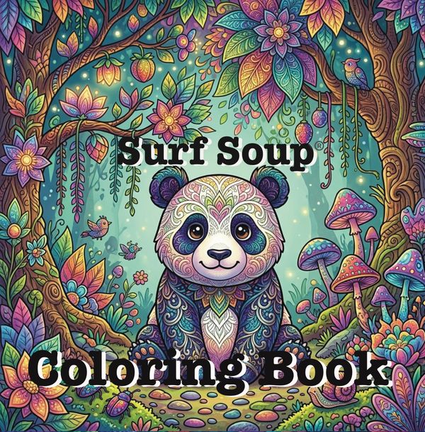 Surf soup coloring book