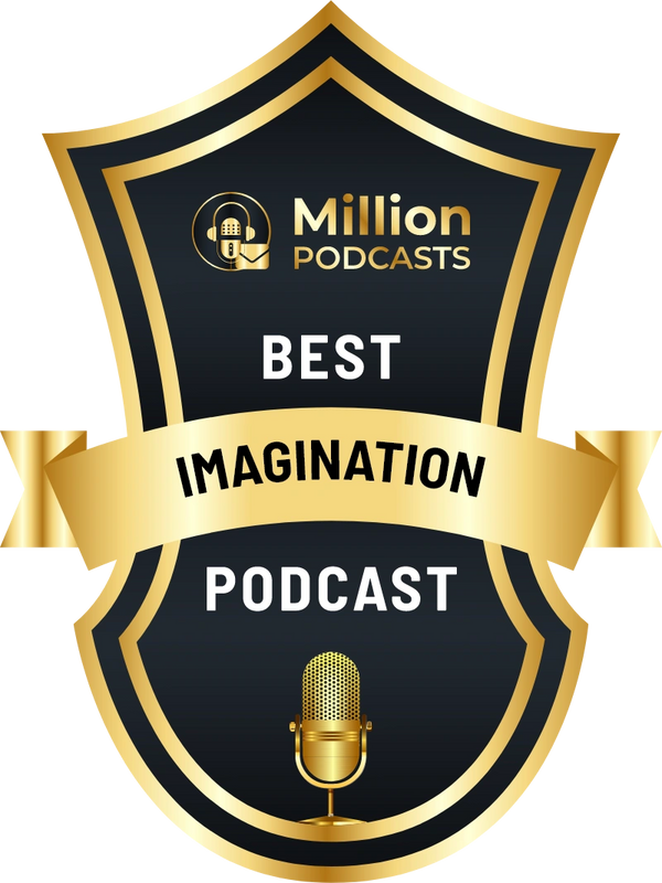 Surf Soup TV Cartoon won the million podcast best imagination podcast. This is the badge it’s gold