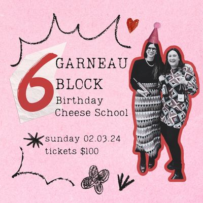 Garneau Block Birthday Cheese School