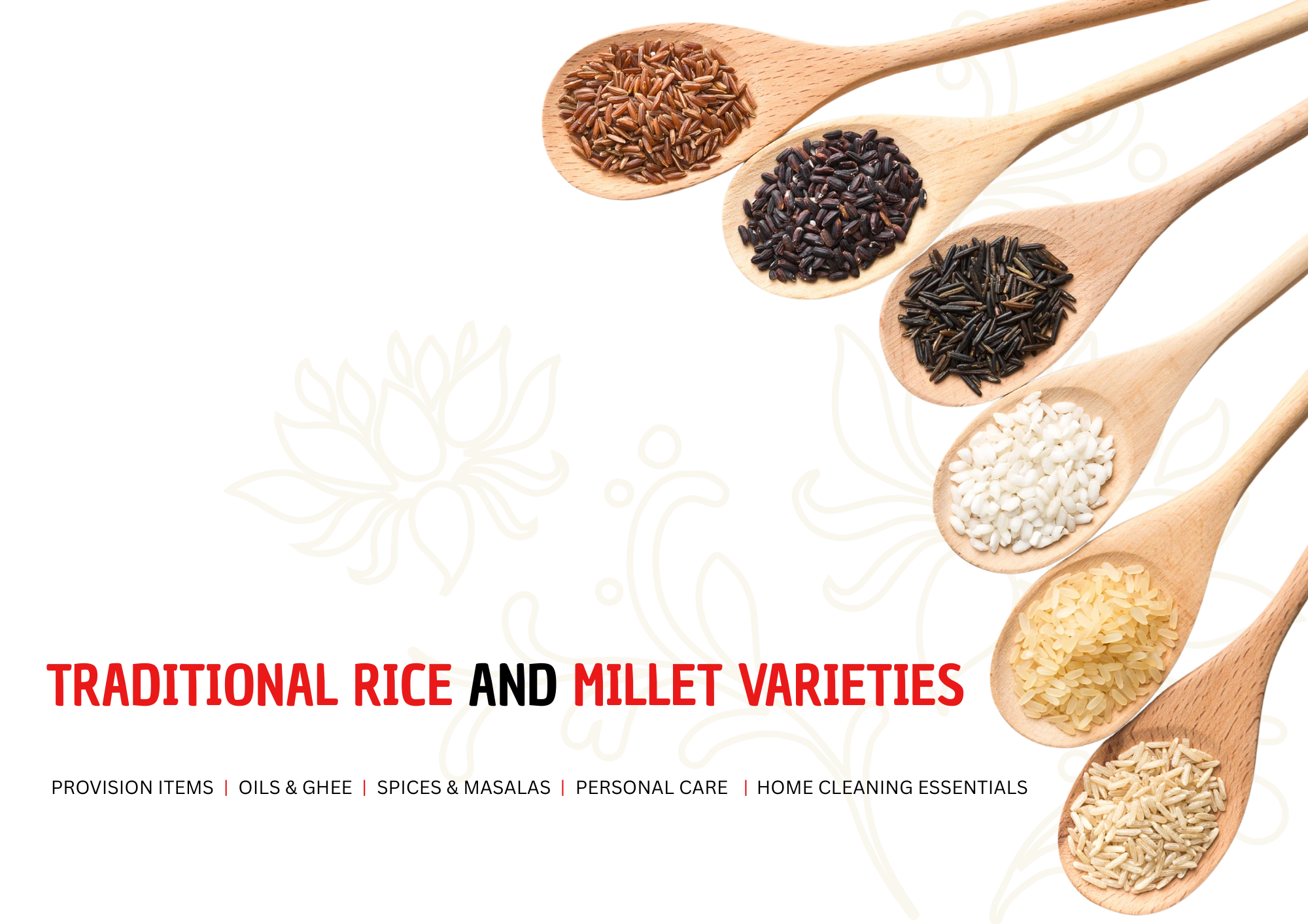 Traditional Rice Varieties & More at Ariharan Stores! | Shop Now