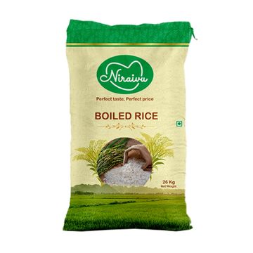 Ponni Boiled Rice (Niraivu) - 26kg, பொன்னி புழுங்கல் அரிசி (நிறைவு) - 26kg