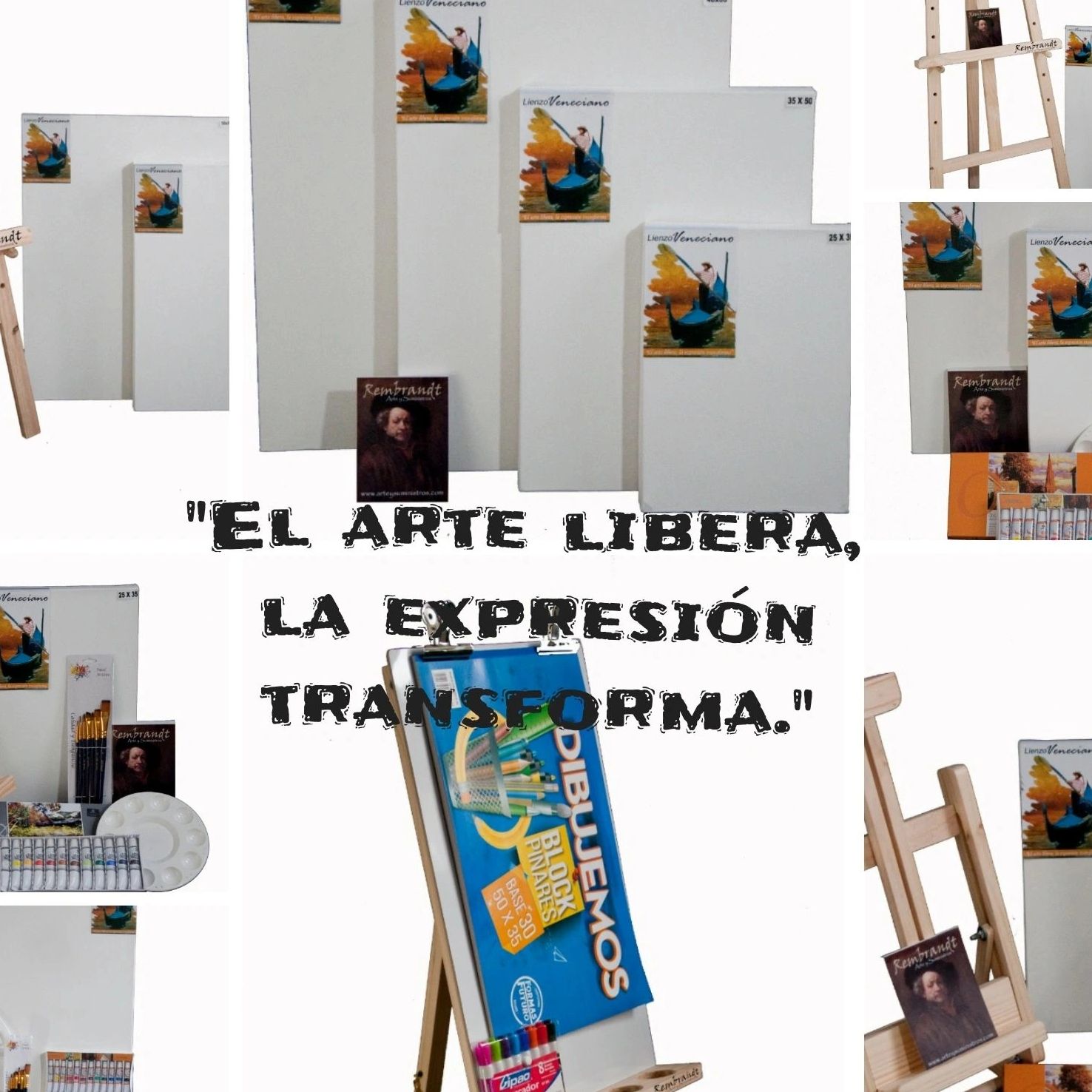 "El arte libera, la expresión Transforma "
