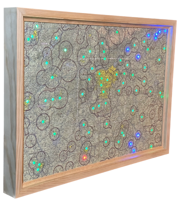 METAR led Section Map WIFI - Atlanta Sectional