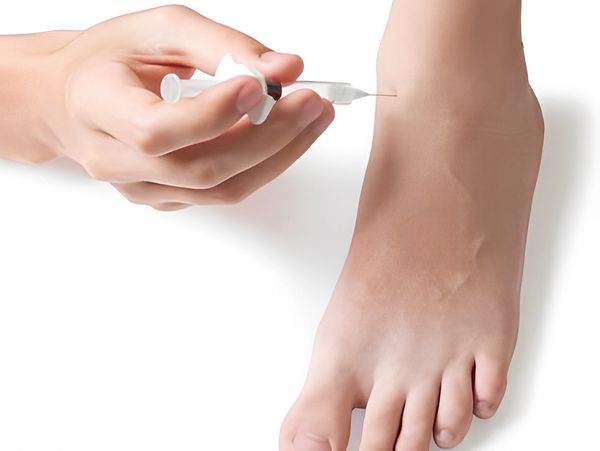 Hands and feet injecting