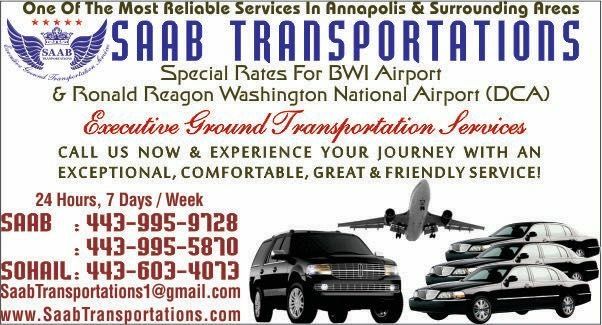 Annapolis, Limousine, BWI Airport, IAD, Dulles, Limo Cab Car Service, Limo Severna Park, Edgewater