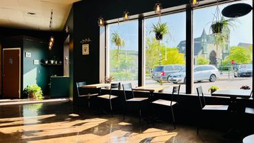 Cozy Coffee Shop Interior