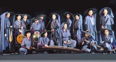Wuxia musicians