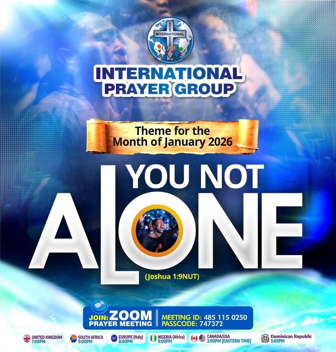 YOU ARE NOT ALONE IN 2026. JESUS CHRIST IS WITH YOU ALWAYS
