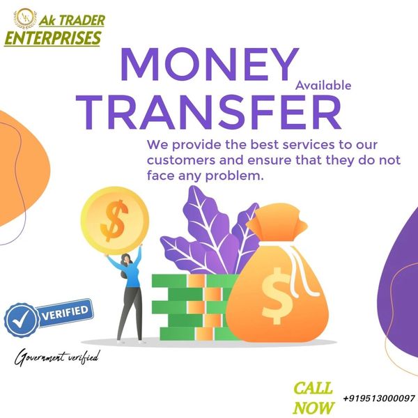 WE ARE PROVIDING MONEY TRANSFER SERVICES  (AVAILABLE)