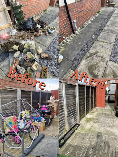 Waste Removal Before & After
