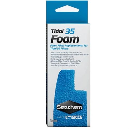 Seachem Tidal Filter Replacement Foam (2 Pack)- 4 sizes
