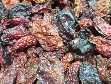 Stempless Smoke Dry Ghost Pepper Naga Chili Bhut Jolokia Pods