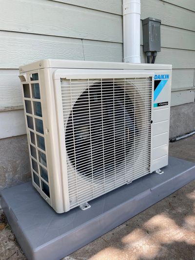 Ductless Mini split cooling and heating installation 