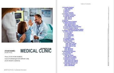 Write-up for Medical Business Plan 