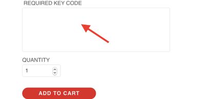 Key codes & lock codes required