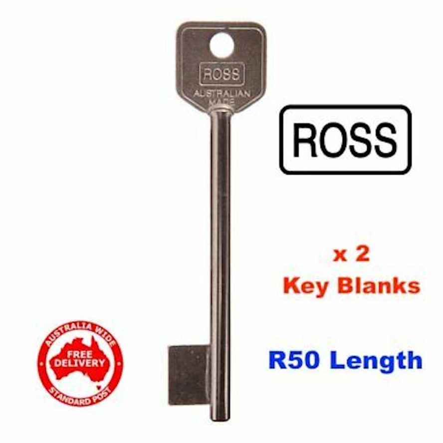 Ross Safe Key Blank Pair-R50