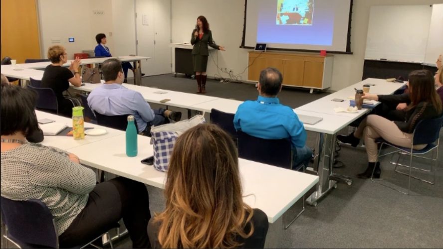 Corporate training workshop