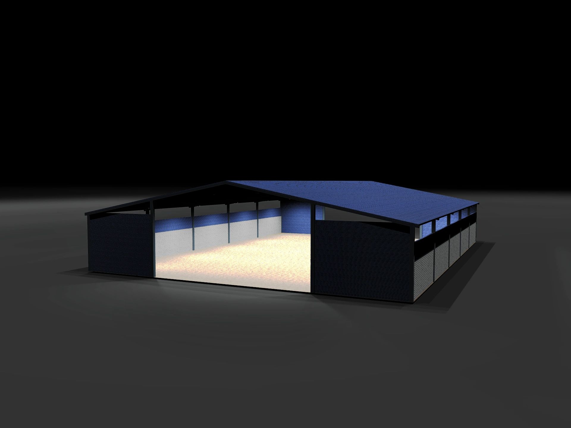 Windscreen Riding Arena Indoor Riding Arena Lighting at Billy Tate blog