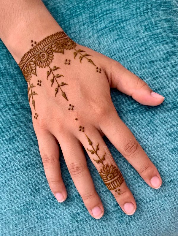 Party henna, henna party, fast henna, 5 minute henna