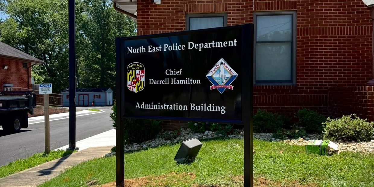 Cecil County MD Ground Sign North East MD