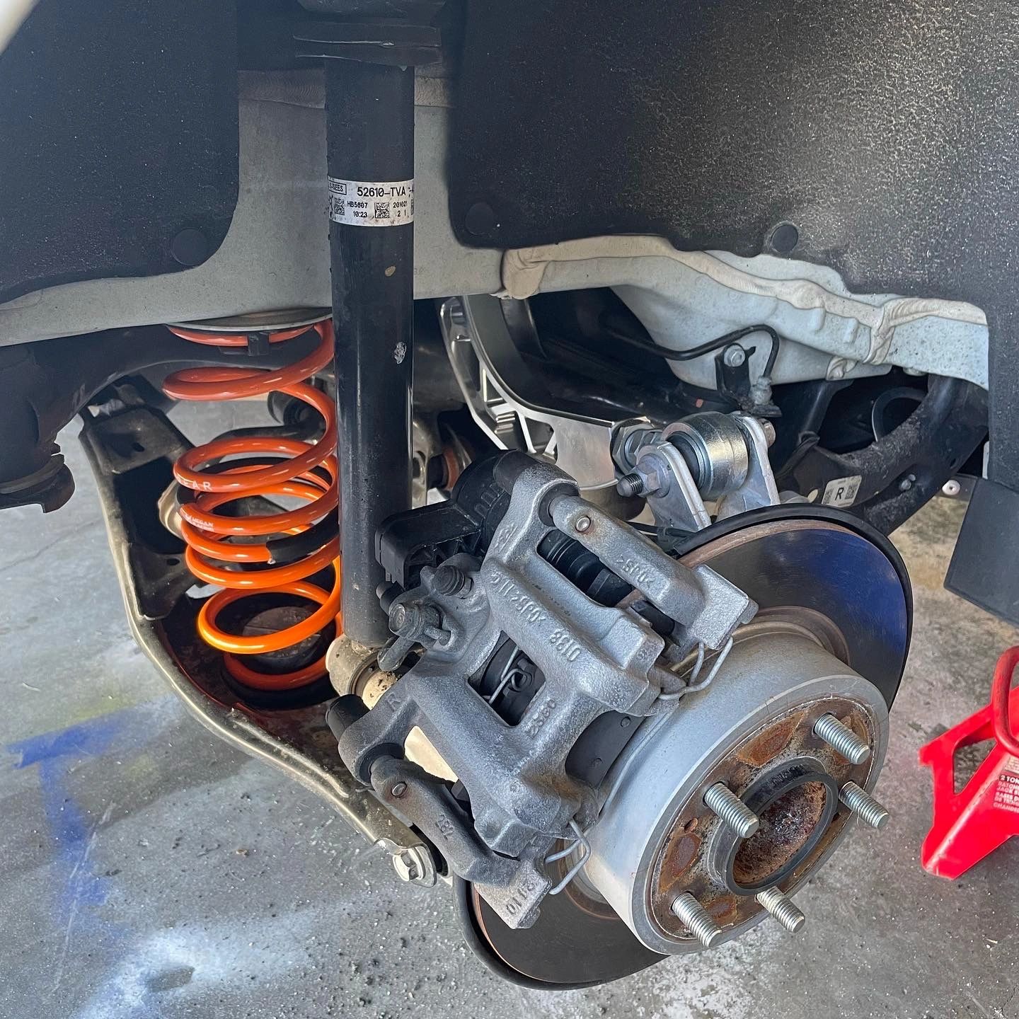 Lowering Springs Installation