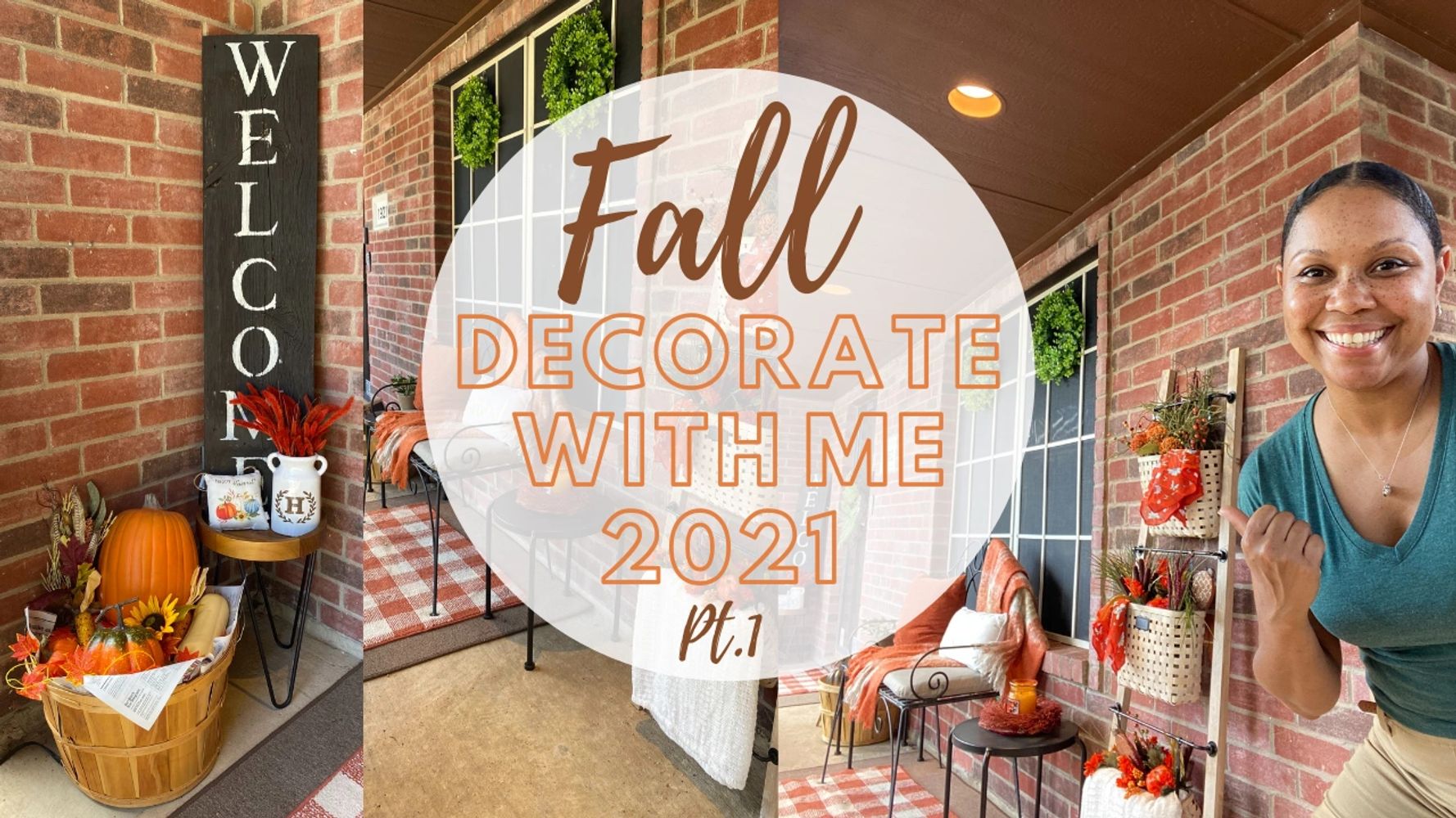 Fall Front Porch Decorate With Me