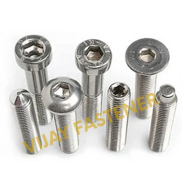 SS ALL TYPE OF ALLEN KEY SCREWS
