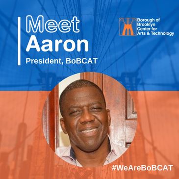 Meet Aaron, President of BoBCAT, smiling confidently.