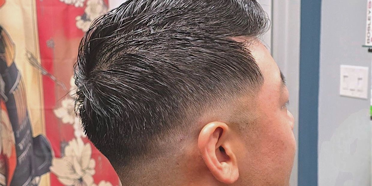 A Mid-skin fade- Done by Bushido Cutz Hair Studio 