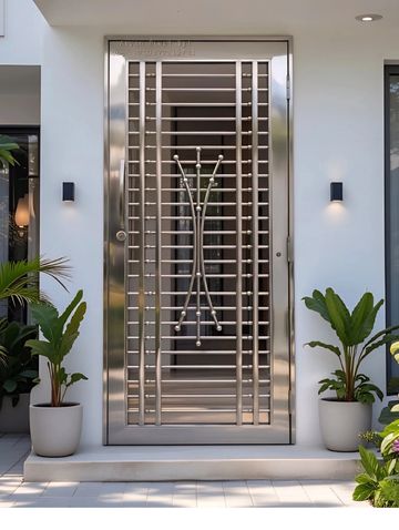 Modern steel gate design near me