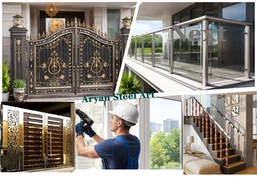 Aryan Steel Art, Stainless Steel Window Door Manufacture, uPVC Aluminium, Window & interior design.