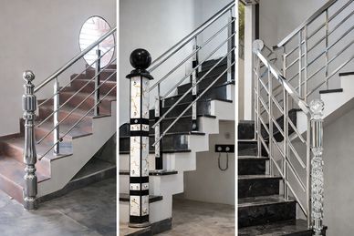 Stainless Steel Railing Design in Darbhanga