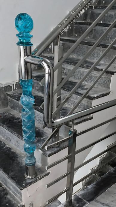 Stainless Steel Railing Design in Darbhanga 