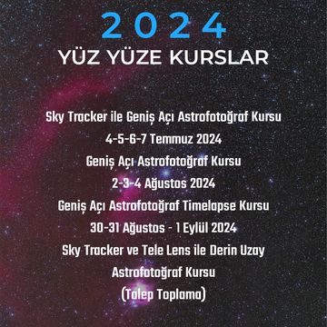 Stellar Xperiences Yüz Yüze Kurslar 2024