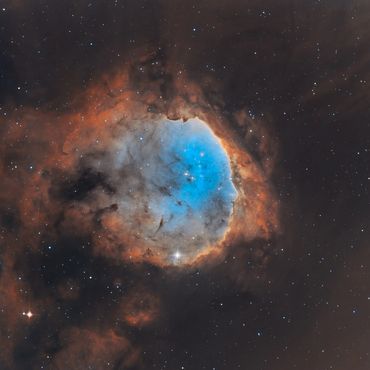 NGC 3324 Star Cluster, Gabriela Mistral Nebula