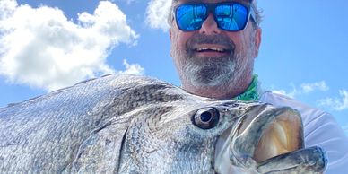 Key Largo Charter Fishing. Triple Tail fish