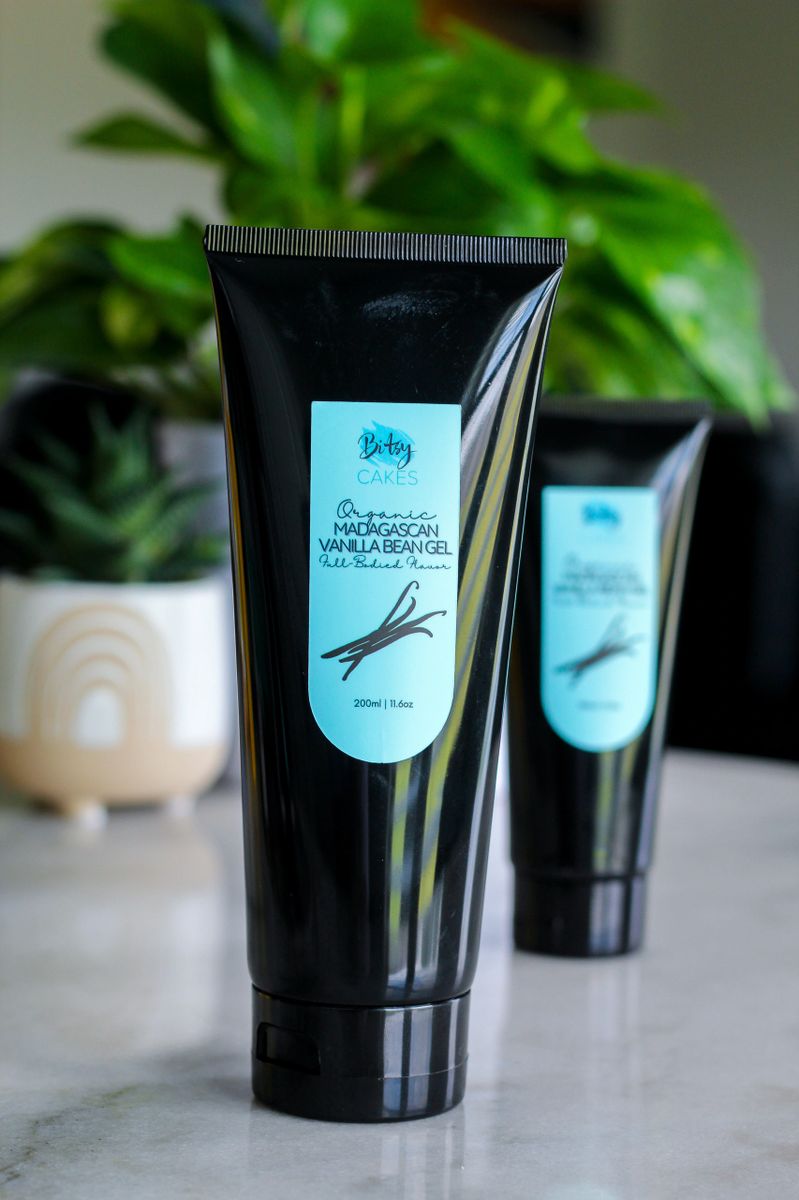 Organic Madagascan Vanilla Bean Gel (Size 200ml (11.6oz))