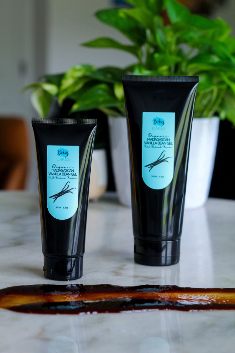 Organic Madagascan Vanilla Bean Gel (Size 100ml (5.8oz))