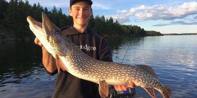 Lake Trout Fishing on Eagle Lake  Cedar Point Lodge - Eagle Lake, Ontario