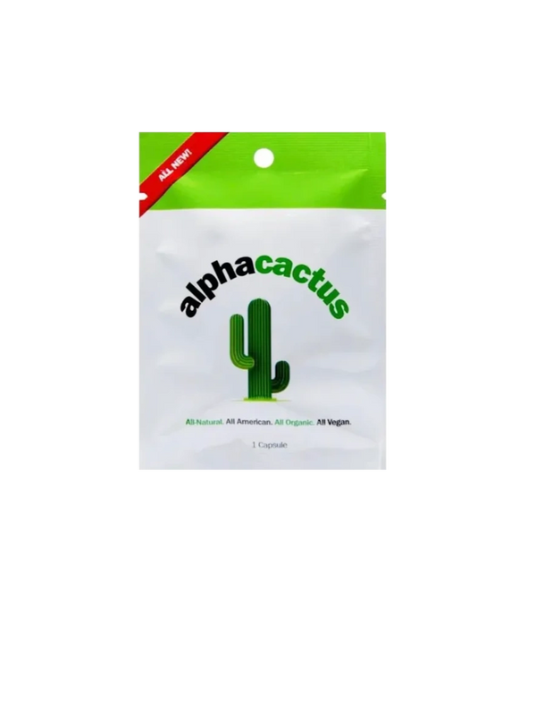 Alpha Cactus all-natural male enhancement and performance supplement 