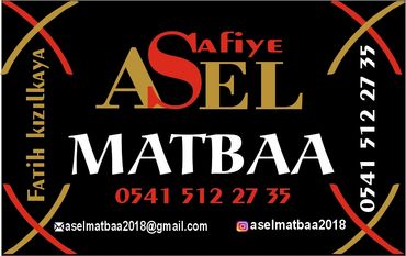 Asel Matbaa iletişim bilgisi ve logosu.
