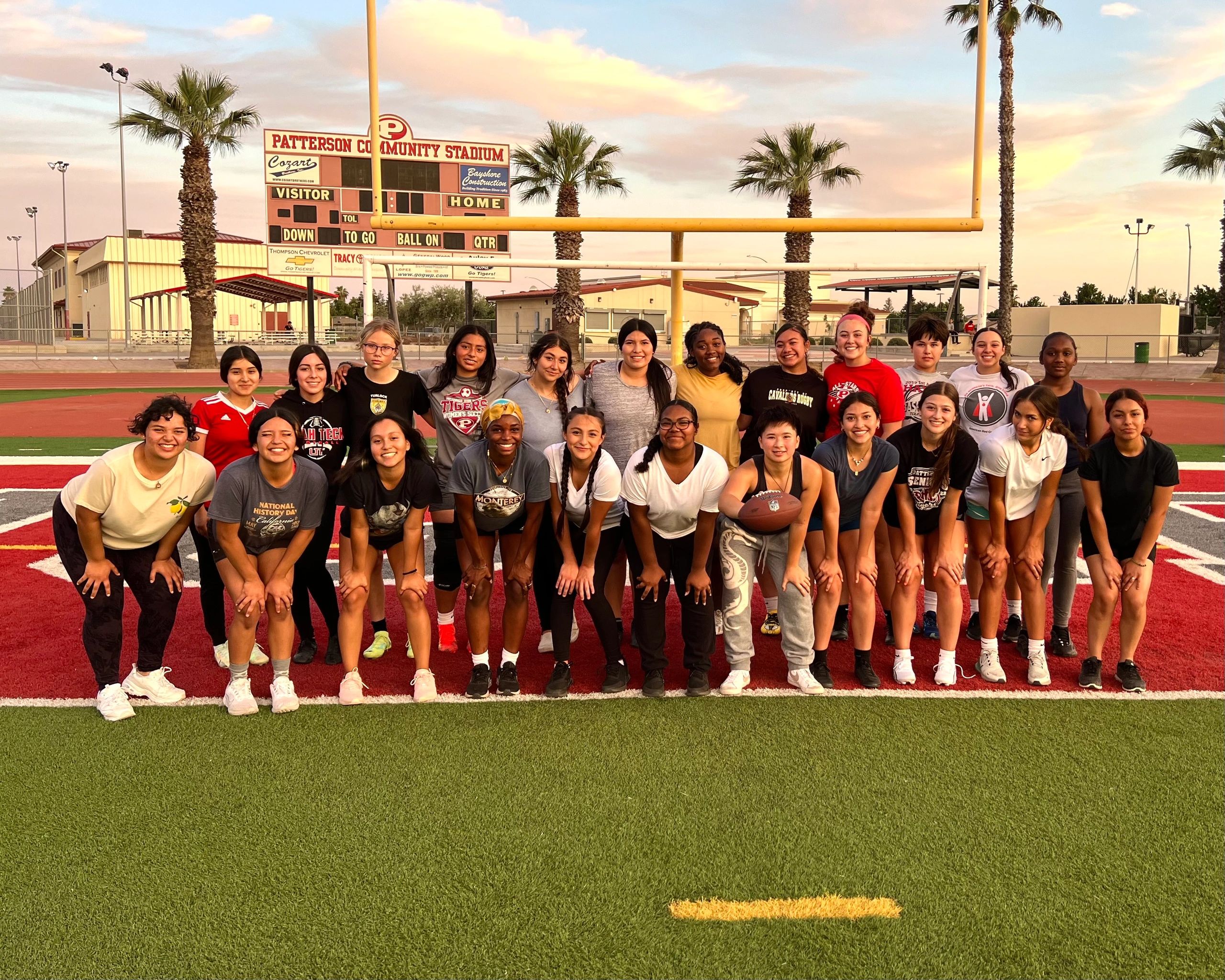 Pioneer embraces 'opportunity' in first girls flag football season