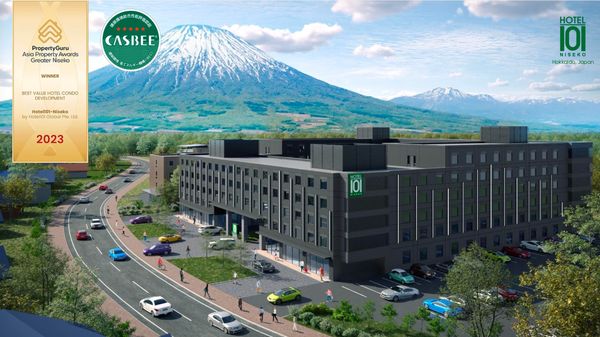 Image 1 - Exterior with Mt. Yotei
Award-winning design set against the iconic backdrop of Hokkaido's