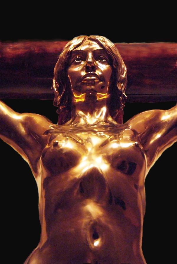 Mary Magdalene  Crucifixion  Closeup
