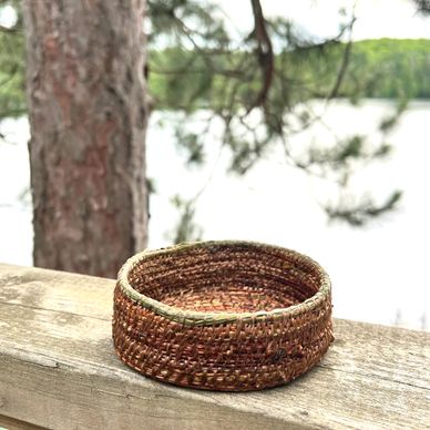 Red Pine Needle basket