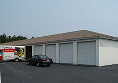 self storage, paved access